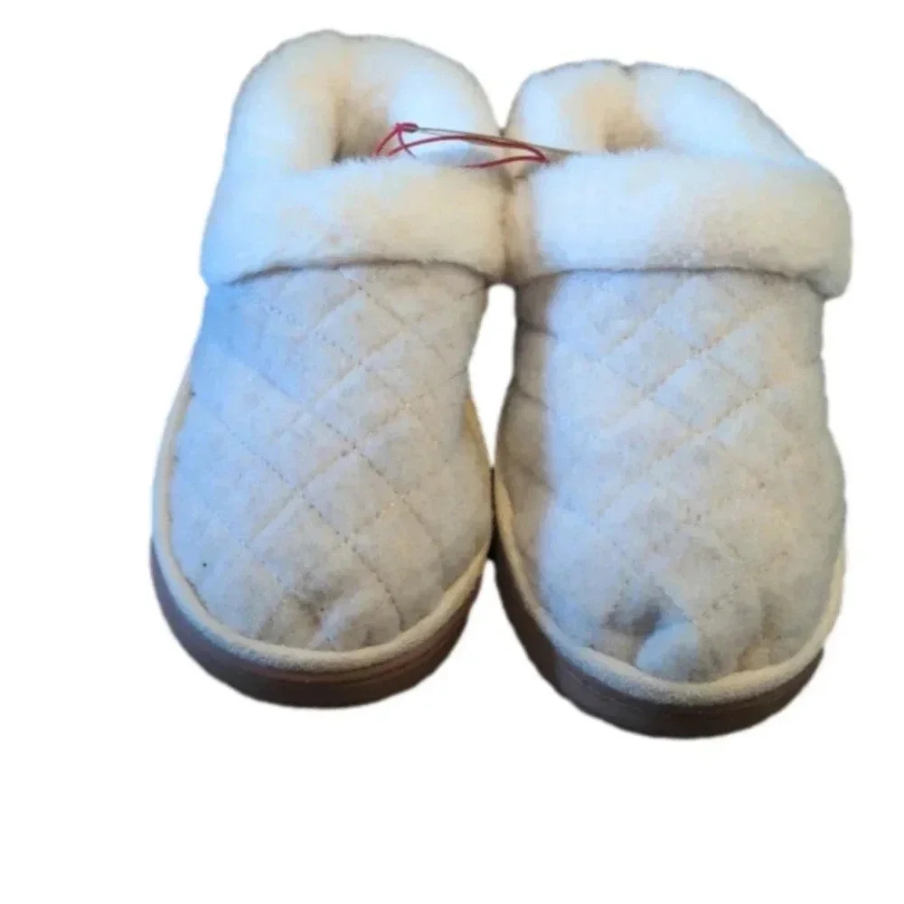 Dearfoams Cozy Comfort Women's Wool Inspired Clog Slippers